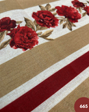 COTONE ARREDAMENTO - 665 ROSA ROSSA RIGA BEIGE