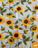 COTONE ARREDAMENTO - 669 GIRASOLE FONDO BEIGE