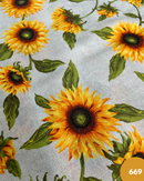 COTONE ARREDAMENTO - 669 GIRASOLE FONDO BEIGE