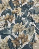 COTONE ARREDAMENTO - 672 FIORE GRANDE FONDO BEIGE