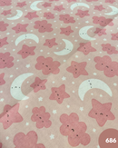 COTONE ARREDAMENTO - 686 STELLA E NUVOLA ROSA