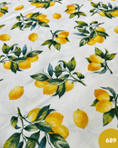 COTONE ARREDAMENTO - 689 LIMONE GRAPPOLO E FOGLIA VERDE