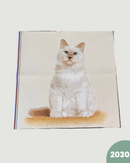 PANNELLO TESSUTO INDEFORMABILE - 2030 GATTO BIANCO