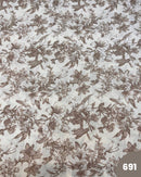 COTONE ARREDAMENTO - 691 FIORE TORTORA