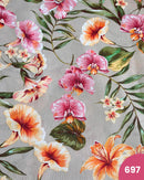 COTONE ARREDAMENTO - 697 FIORI FONDO BEIGE