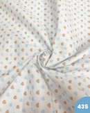 PIQUET DI COTONE - 435 CUORI CELESTI