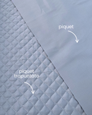 TRAPUNTINO PIQUET DI COTONE - POLVERE