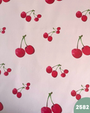 PUL IMPERMEABILE - 2582 CILIEGIE FONDO ROSA