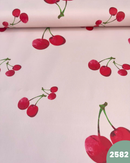 PUL IMPERMEABILE - 2582 CILIEGIE FONDO ROSA
