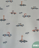PUL IMPERMEABILE - 2583 ANIMALI FONDO BEIGE CHIARO