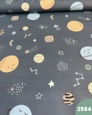 PUL IMPERMEABILE - 2584 UNIVERSO FONDO BLU