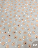 PIQUET DI COTONE - 436 ORSETTO FONDO GRIGIO