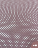 COTONE 100% - 631 POIS 2 VARIANTI ROSA ANTICO