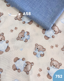 COTONE ARREDAMENTO - 752 ORSACCHIOTTO CELESTE