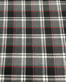 CAPPOTTO A QUADRI GRIGIO E NERO