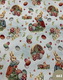 GOBELIN A METRAGGIO - 662 CONIGLIETTO ED UOVA COLORATE