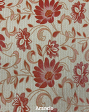 GOBELIN LUREX DISEGNO FIORE A METRAGGIO - VARI COLORI