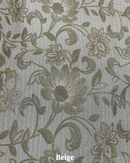 GOBELIN LUREX DISEGNO FIORE A METRAGGIO - VARI COLORI