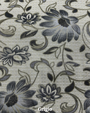 GOBELIN LUREX DISEGNO FIORE A METRAGGIO - VARI COLORI