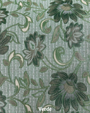 GOBELIN LUREX DISEGNO FIORE A METRAGGIO - VARI COLORI