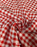 MISTO COTONE - QUADRO 1CM VARI COLORI