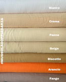 MUSSOLA DOPPIA GARZA - VARI COLORI