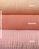 MUSSOLA DOPPIA GARZA - VARI COLORI