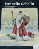 PANNELLO GOBELIN - 651 BABBO NATALE CON IL BASTONE
