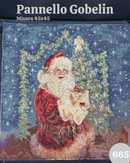 PANNELLO GOBELIN - 665 BABBO NATALE ED ANGIOLETTO