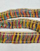 PAS-144 FRANGIA DI COTONE MULTICOLOR H 5CM