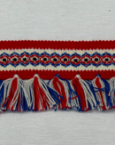 PAS-149 FRANGIA ROSSO E BLU H 7CM