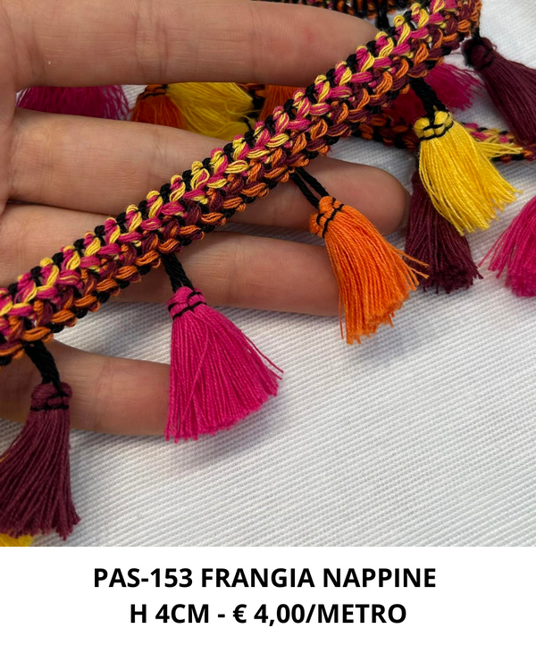 PAS-153 FRANGIA NAPPINE H 4CM