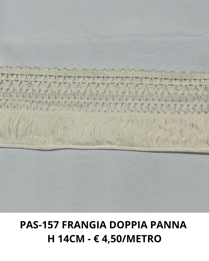 PAS-157 FRANGIA DOPPIA PANNA H 14CM