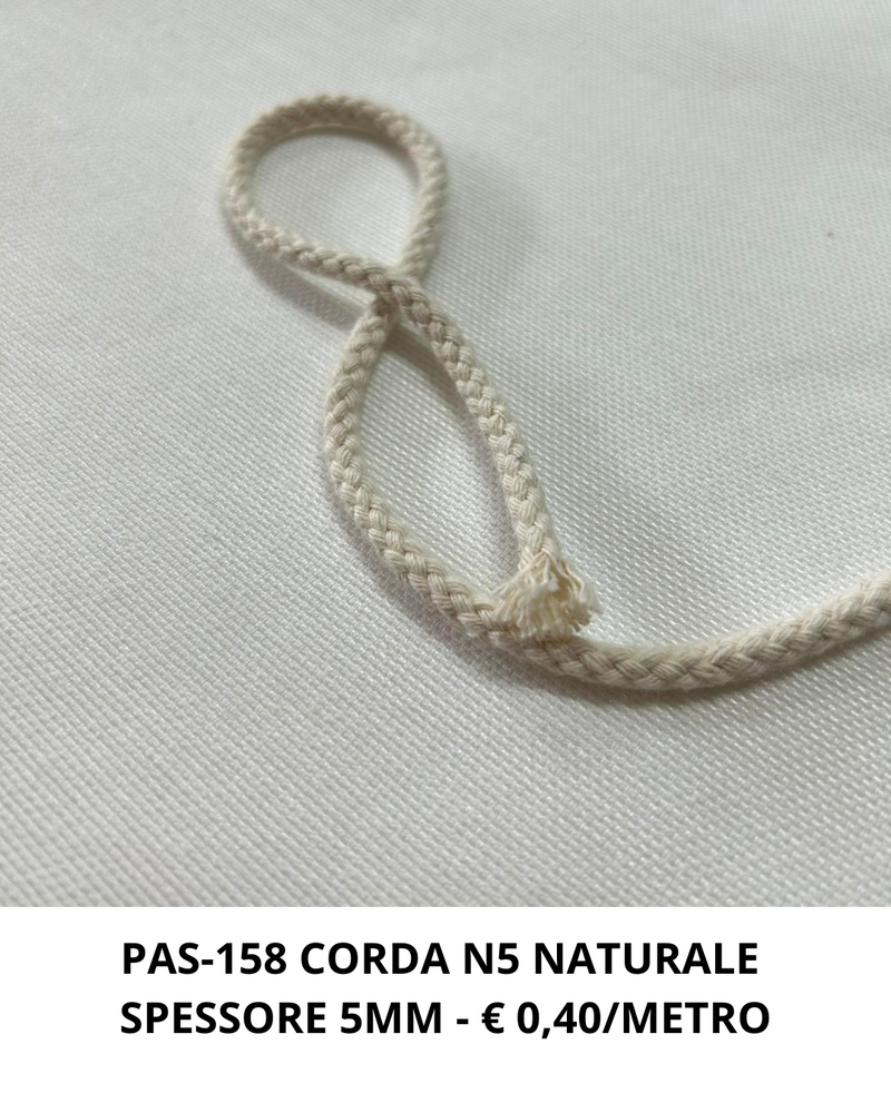 PAS-158 CORDA N5 NATURALE