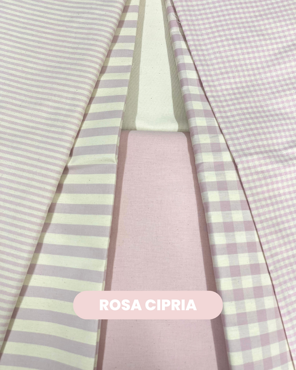 COTONE PER TOVAGLIATO H 180 CM - ROSA CIPRIA 5 VARIANTI