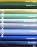 COTONE PERCALLE TINTA UNITA