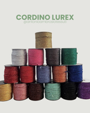 CORDINO LUREX PER BORSE - TINTA UNITA