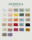 MUSSOLA DOPPIA GARZA - VARI COLORI