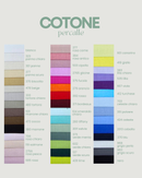 COTONE PERCALLE TINTA UNITA