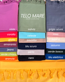 TELO MARE  100% COTONE CON FRANGIA