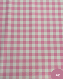 SATIN - 42 QUADRO ROSA 2CM