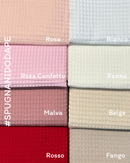 SPUGNA PIQUET NIDO D'APE - VARI COLORI