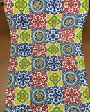 TAPPETO A METRAGGIO - MATTONELLE COLORATE