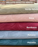 VELLUTO EFFETTO VENTO H 280CM - 9 COLORI