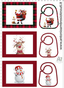 PANNELLO SET COLAZIONE - FANTASIA NATALE