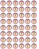 PANNELLO NATALIZIO - PALLINA RENNA