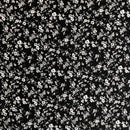 VISCOSA - 056 FIORELLINO BIANCO FONDO NERO