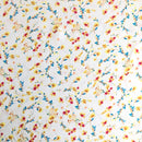 VISCOSA - 060 FIORI E RAMI FONDO BIANCO