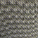 POPELINE DI COTONE FANTASIA - 073 ASTRATTO VERDE FONDO BIANCO