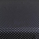 POPELINE DI COTONE FANTASIA - 092 FIORELLINO FONDO BLU